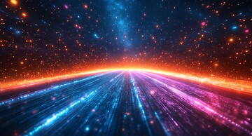 光速光线对称背景3