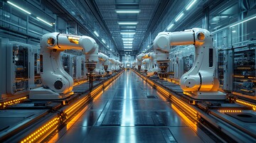 工业机器人全景