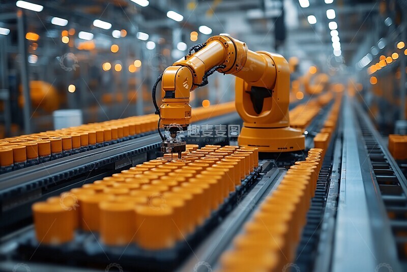 高清大图下载【趣麦麦图】机器人臂检测产品