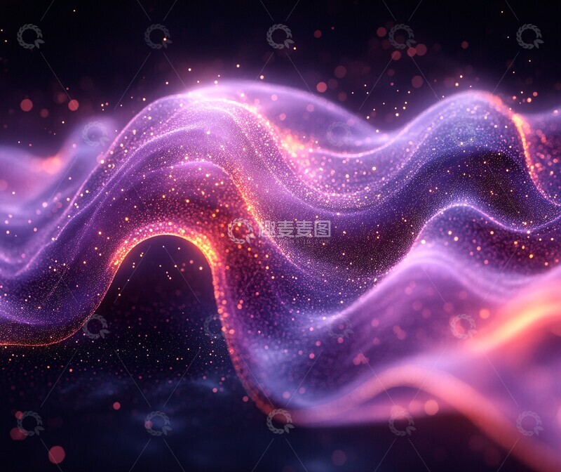 高清大图下载【趣麦麦图】紫色波浪纹紫色波浪黑色