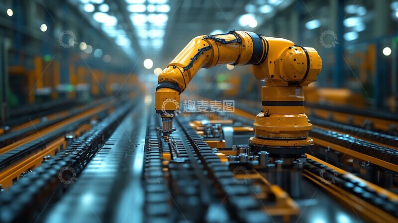 高清大图下载【趣麦麦图】机器人预测性维护