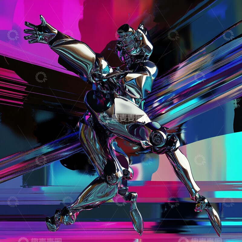 高清大图下载【趣麦麦图】未来舞者未来舞者变形