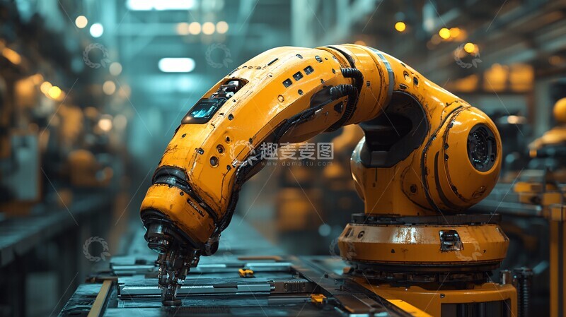 高清大图下载【趣麦麦图】机器人制造机器人