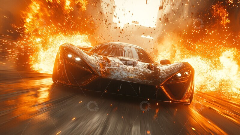 高清大图下载【趣麦麦图】英雄追捕坏人1