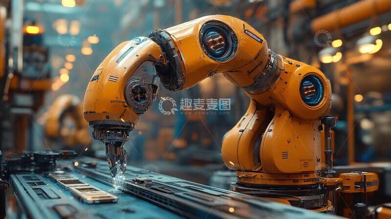 高清大图下载【趣麦麦图】机器人制造机器人2