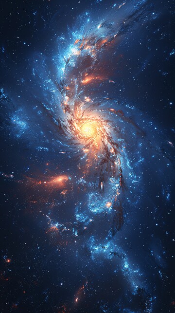 星河柔光星河柔光暗蓝