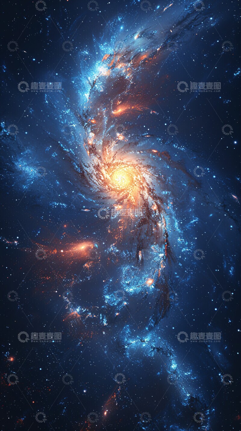 高清大图下载【趣麦麦图】星河柔光星河柔光暗蓝