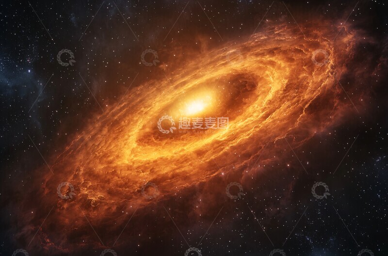 高清大图下载【趣麦麦图】尘埃环与吸积盘1