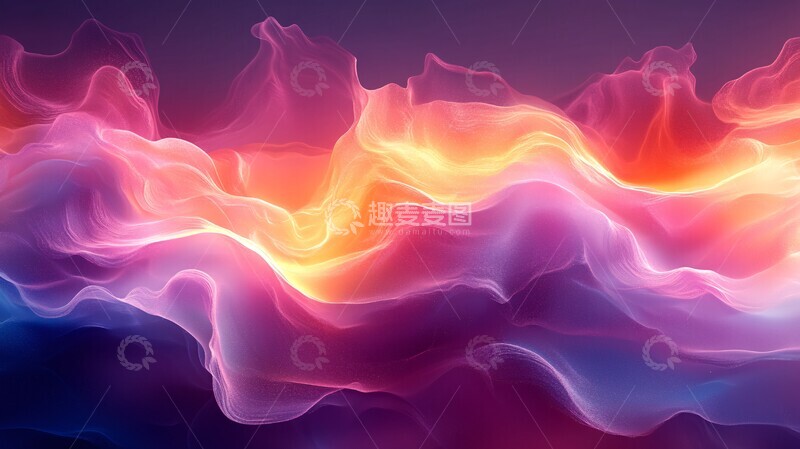 高清大图下载【趣麦麦图】霓虹光影霓虹光影紫色