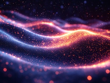 黑紫蓝光点波纹3