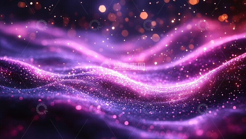 高清大图下载【趣麦麦图】紫线光效奢华奖1