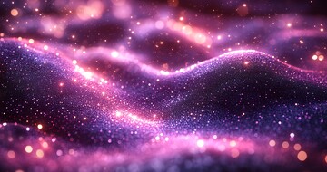 紫色光点簇紫色光点圆形1