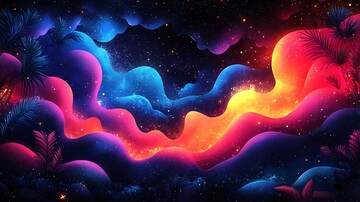 迪斯科俱乐部插画1