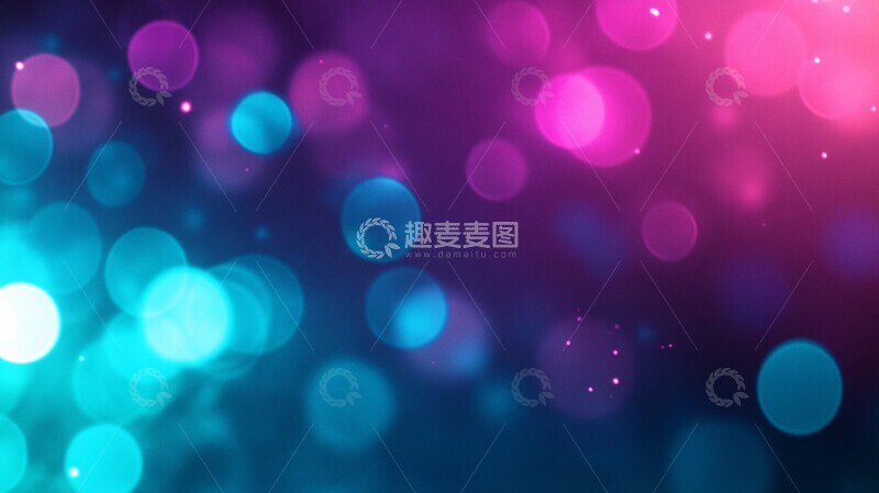 高清大图下载【趣麦麦图】蓝绿紫渐变背景1