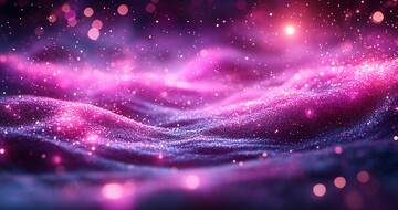 紫色光点簇紫色光点圆形2