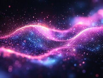 黑紫蓝光点波纹
