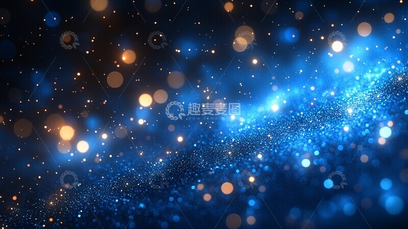 高清大图下载【趣麦麦图】蓝色光晕神秘氛围3