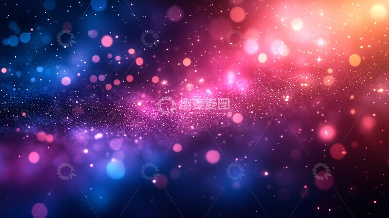 高清大图下载【趣麦麦图】梦幻星空背景色1