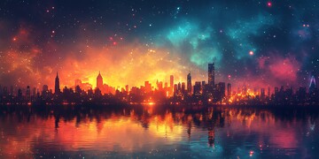 城市夜光城市夜光光芒1