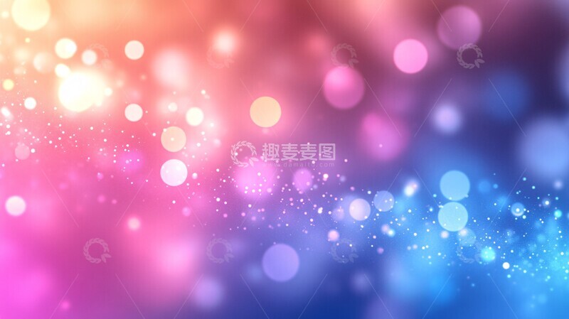 高清大图下载【趣麦麦图】模糊向量背景2