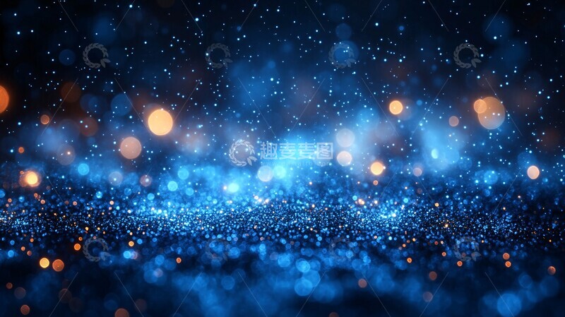 高清大图下载【趣麦麦图】蓝色光晕神秘氛围1