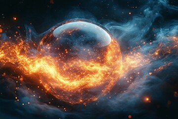 超级现代投影背景1