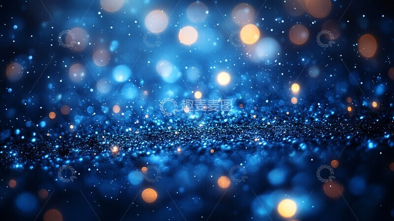 高清大图下载【趣麦麦图】蓝色光晕神秘氛围