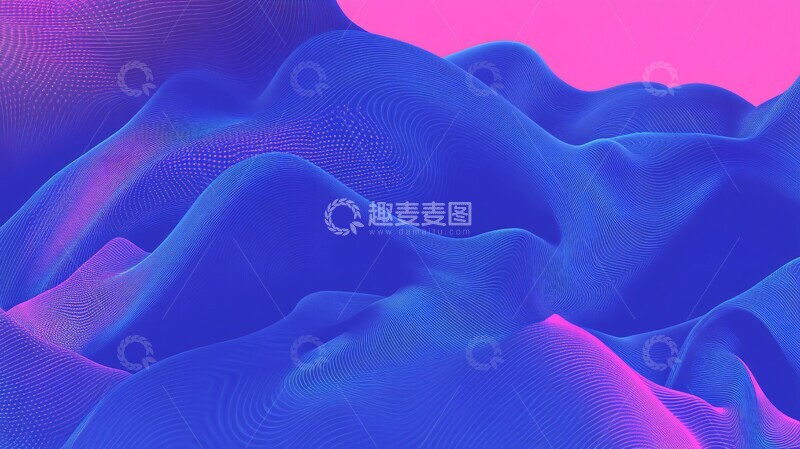 高清大图下载【趣麦麦图】数字智能连接