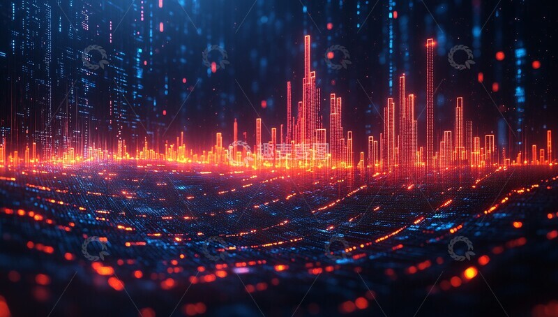 高清大图下载【趣麦麦图】数字化股市图与数据2