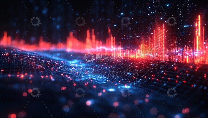 高清大图下载【趣麦麦图】数字化股市图与数据1
