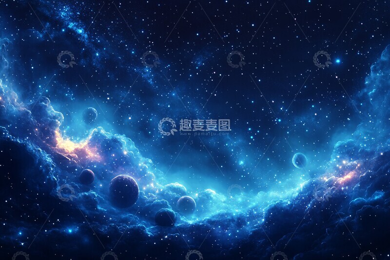 高清大图下载【趣麦麦图】太空糖果行星2