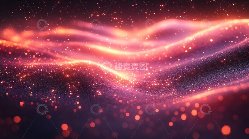 高清大图下载【趣麦麦图】游戏光粒背景2