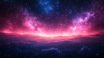 紫夜星空星空星星闪烁3