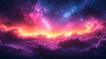 紫夜星空星空星星闪烁2