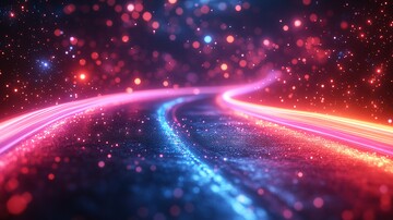 光纤线条科技背景1