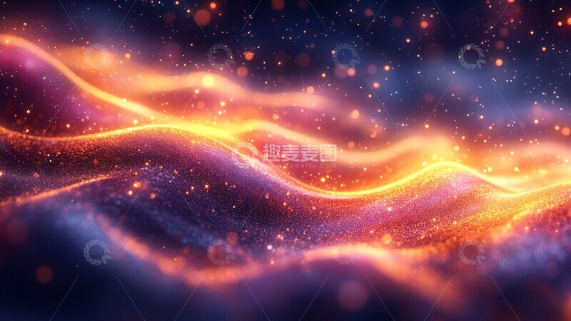 高清大图下载【趣麦麦图】金黄光辉流转