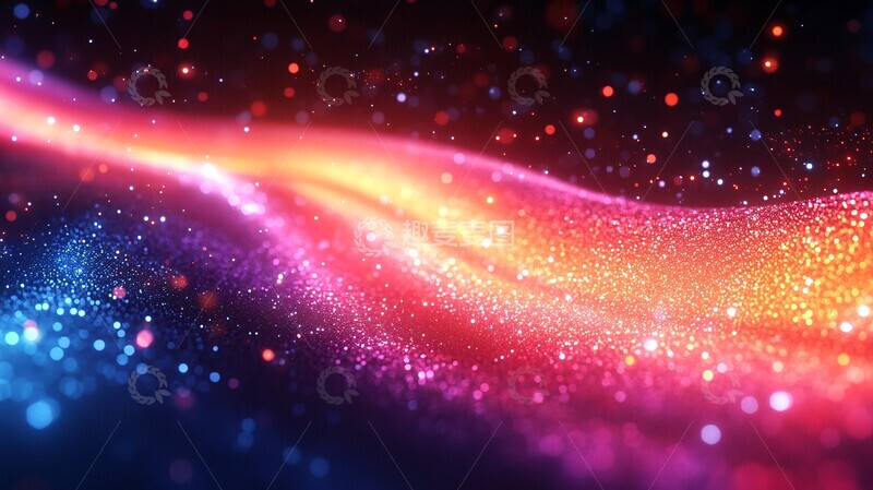 光纤线条科技背景2