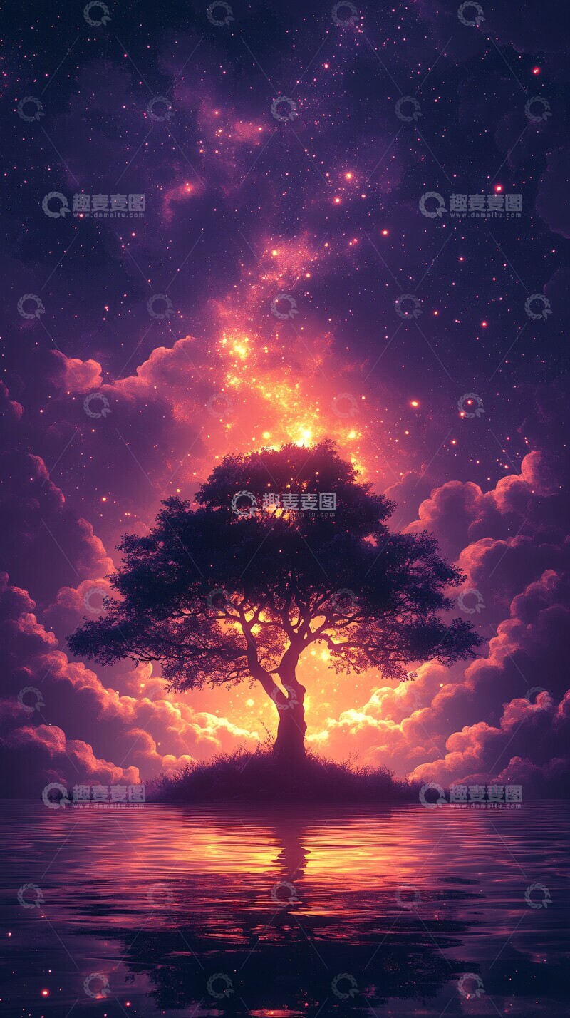 高清大图下载【趣麦麦图】星云紫雾星云紫雾宇宙3