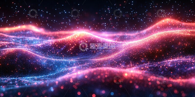 高清大图下载【趣麦麦图】数据流科技壁纸