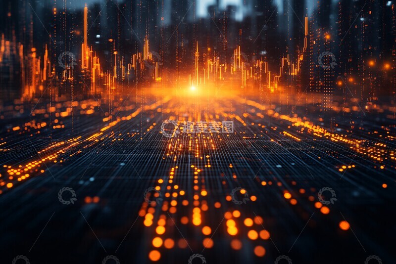 高清大图下载【趣麦麦图】金融增长与市场策略