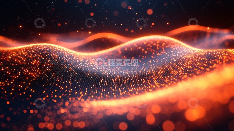 高清大图下载【趣麦麦图】金融数据流动图6