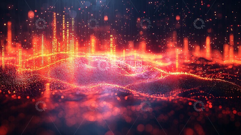 高清大图下载【趣麦麦图】数据分析趋势图2