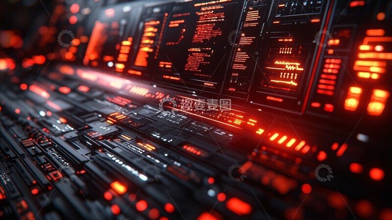 高清大图下载【趣麦麦图】数字基础设施图