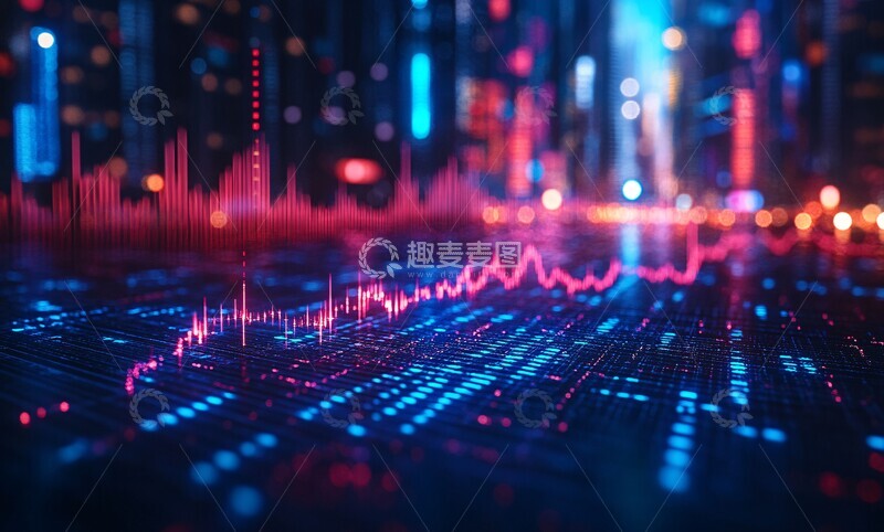 高清大图下载【趣麦麦图】股市走势图股市走势图表