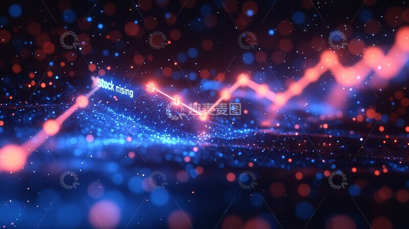 股票市场增长图