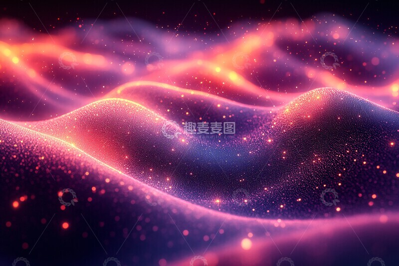 高清大图下载【趣麦麦图】科学信任数字波3