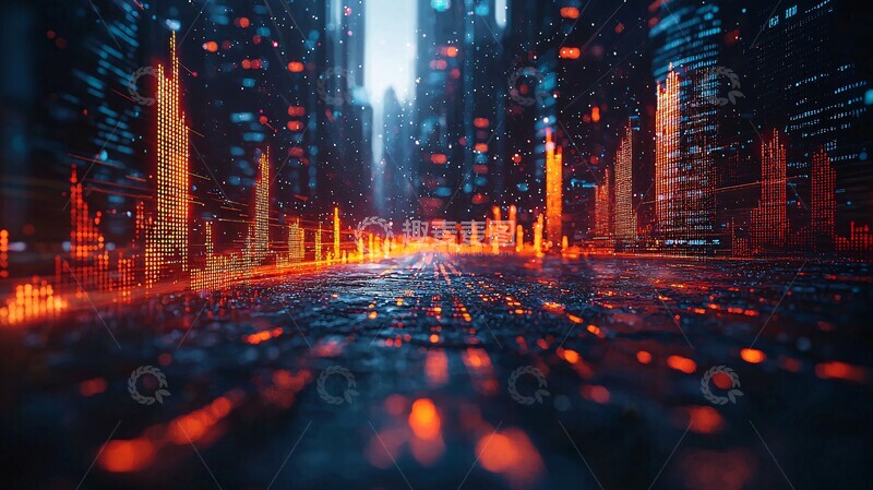 高清大图下载【趣麦麦图】股票价格上涨图