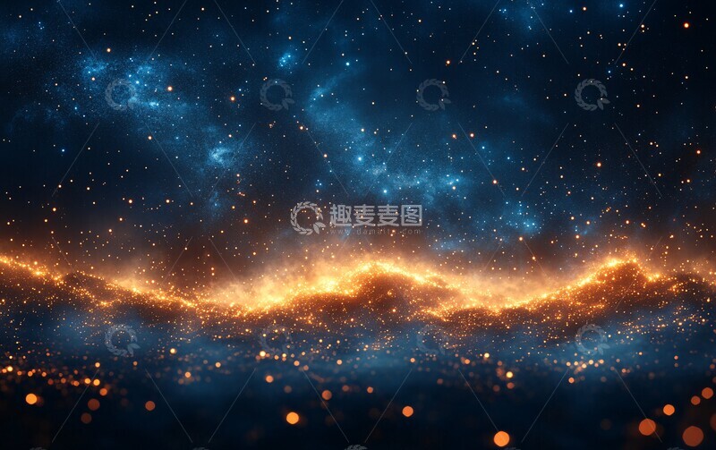 高清大图下载【趣麦麦图】星空璀璨星空星星星光2