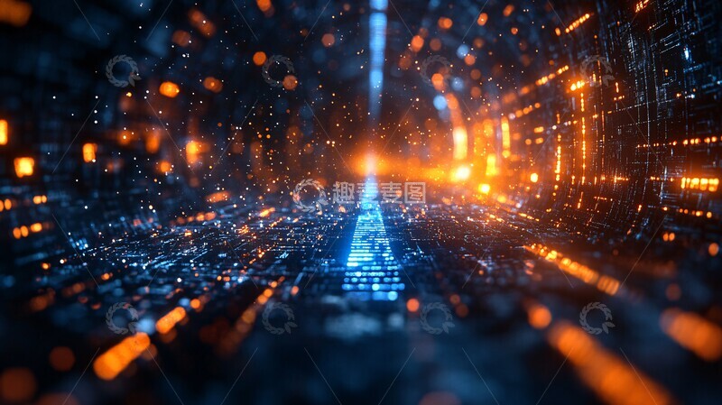 高清大图下载【趣麦麦图】科技未来背景图2