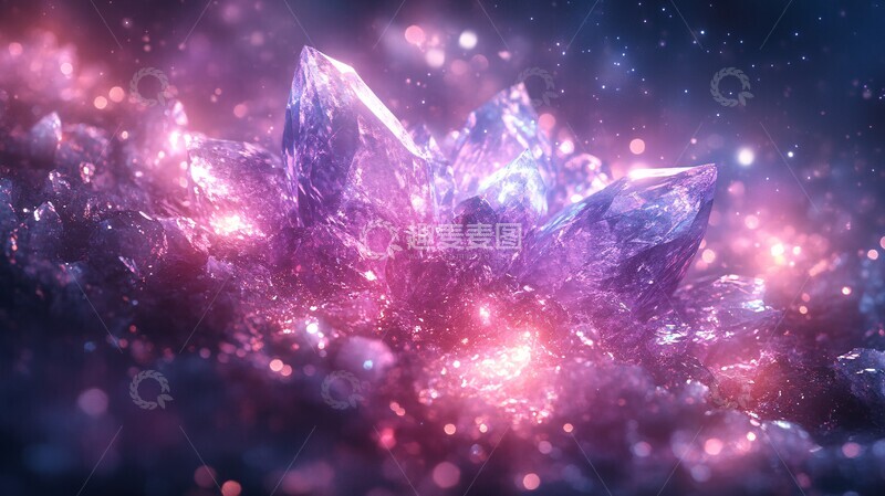 高清大图下载【趣麦麦图】蓝紫商业图商业细节影响1